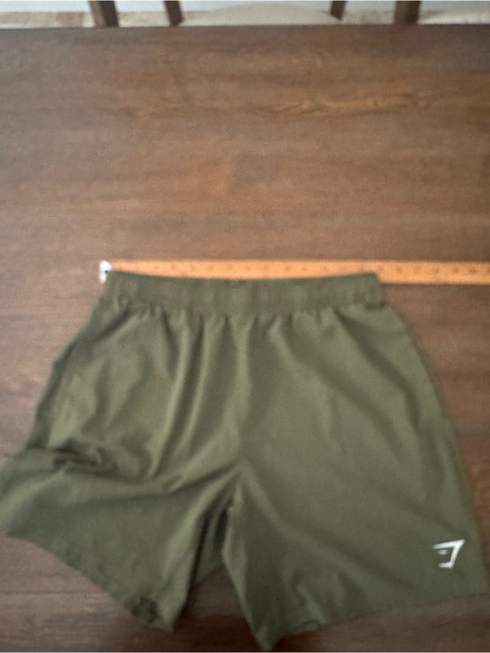 Gymshark Olive Athletic Training Shorts - Picture 5 of 7